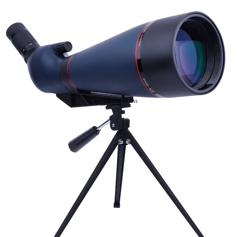 Telescopio de un solo tubo, venta al por mayor, 25-75X100, gran apertura, observación de aves y estrellas, telescopio de aumento Variable, novedad de 2024