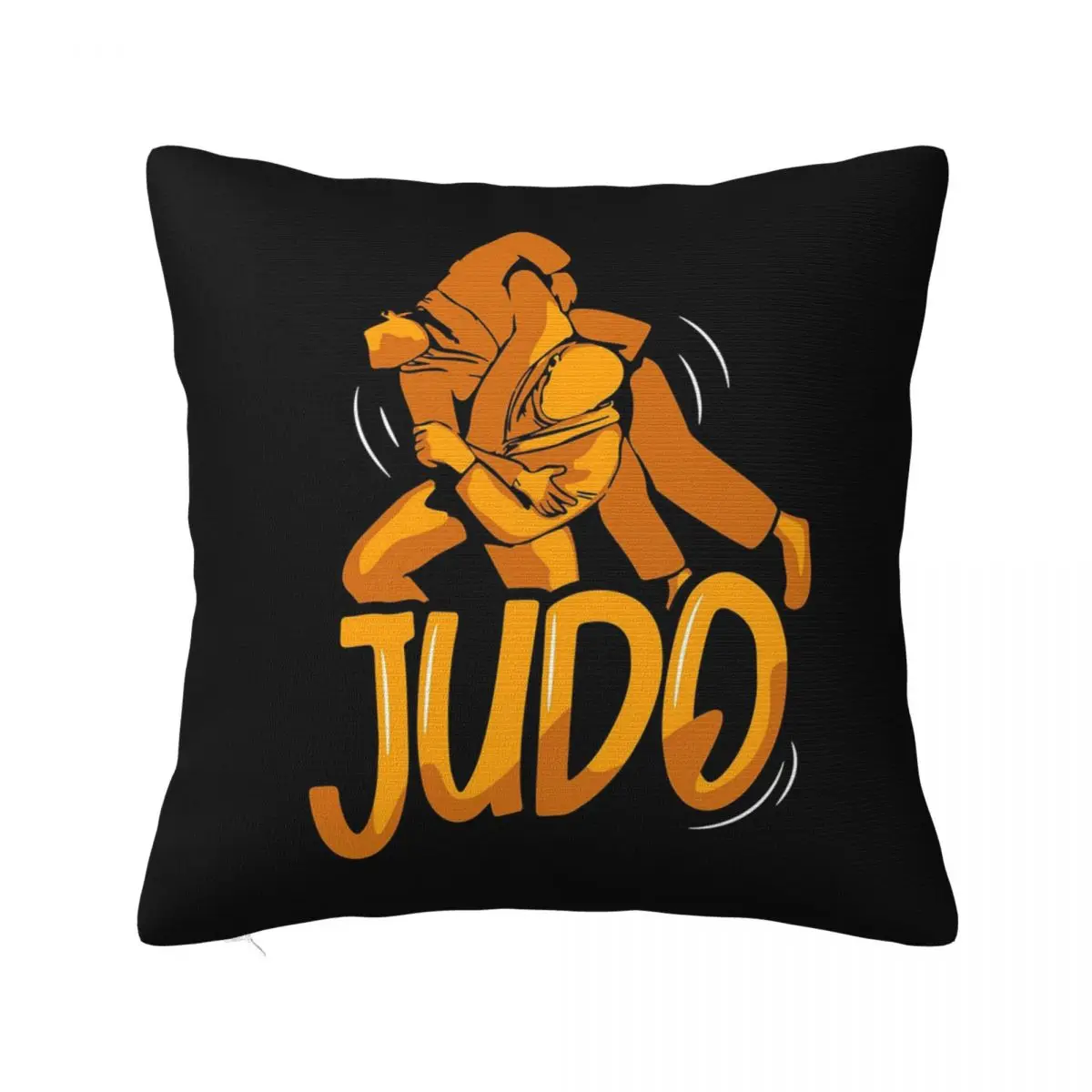 Judo Hobby Judoka Fighter Martial Arts Square Pillowcase Pillow Cover Cushion Decor Comfort Throw Pillow for Home Sofa