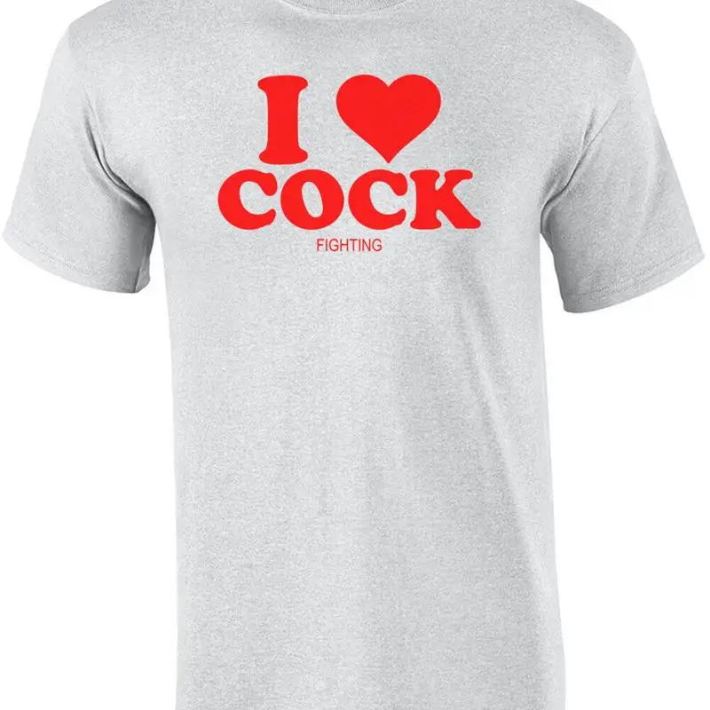 أنا أحب قتال الديك مضحك تي شيرت #1