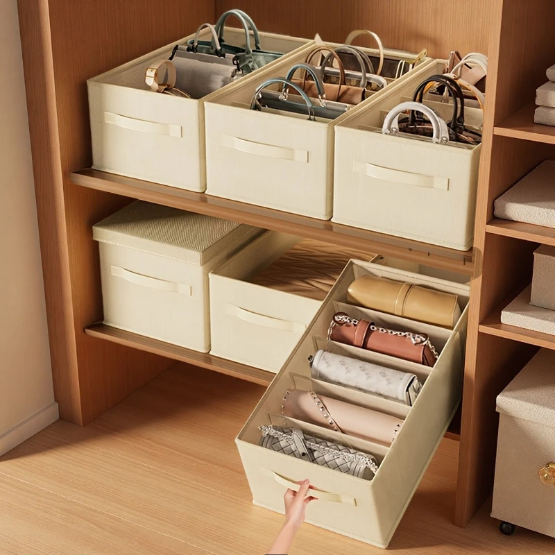 

Home Wardrobe Clothing Storage Box, Layered Foldable Drawer Storage Box, Saves Space, A Good Helper for Home Storage