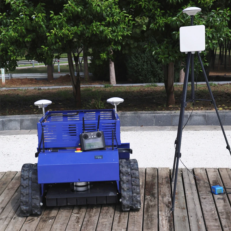 Customized lawn mowing, green space maintenance, golf course lawn mower, track remote control lawn mower