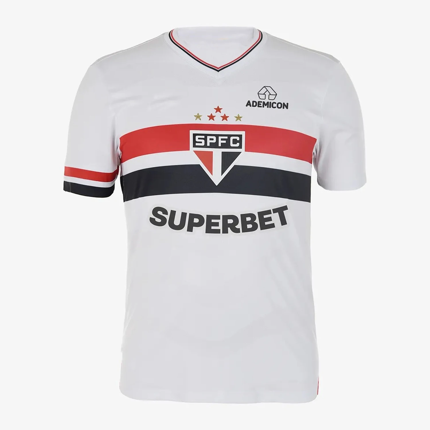 2025 Neu Kommen Stil Säo Paulo FC Heimfußballtrikot Mann Frauen Fußball Sport T-Shirt Komfort