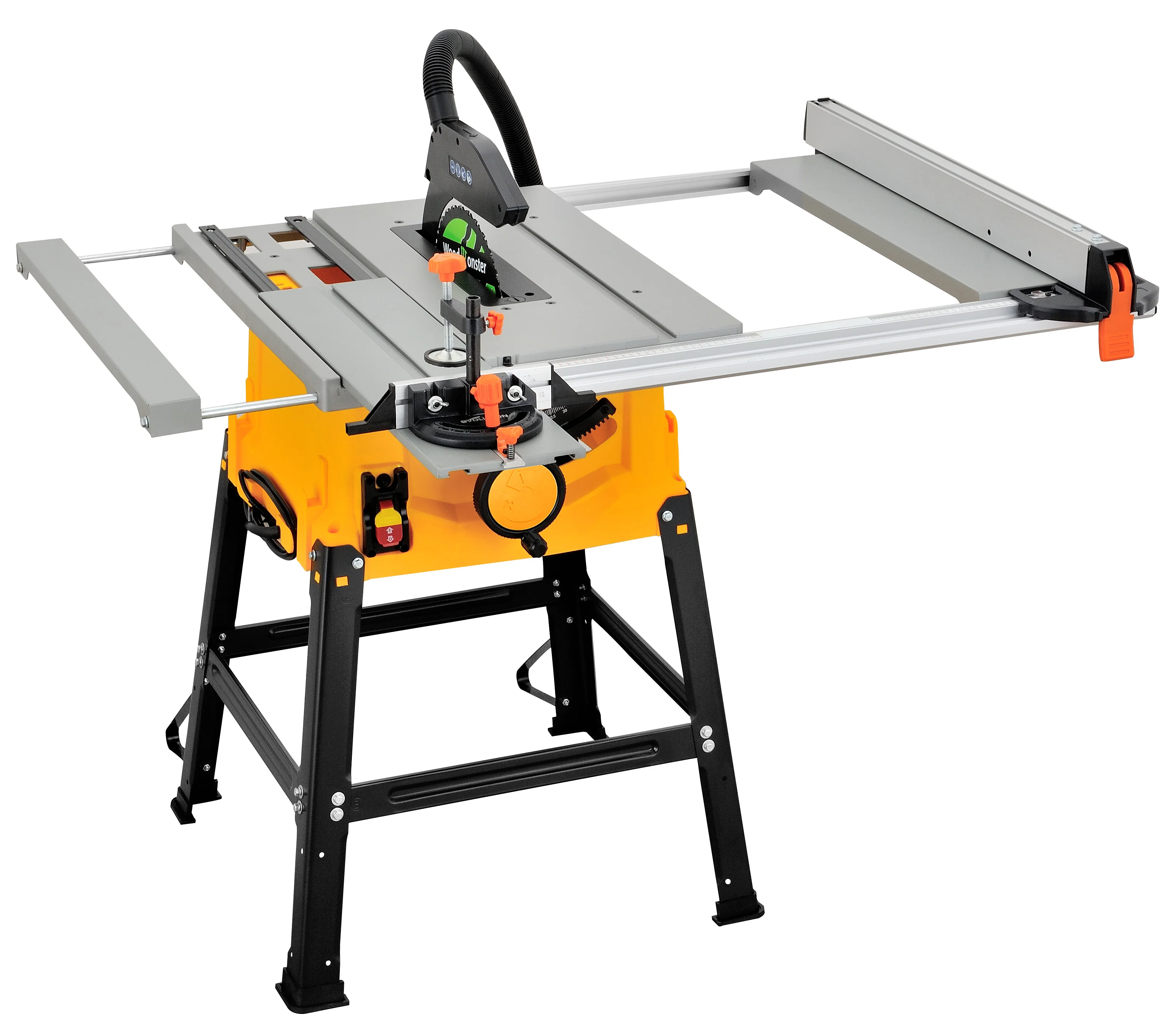 255mm(10 Inch) Table Saw For Woodworking 1800W Portable Table Saw Machine for Aluminum Cutting Jobsite 220V