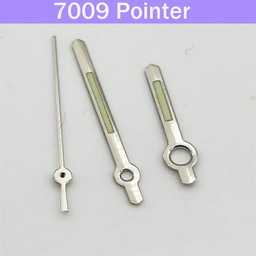 Gold/Silver Watch Pointer Suitable for 7009 Mechanical Movement - Hour Hand Minute Hand Second Hand Three Needles Watch Accessor