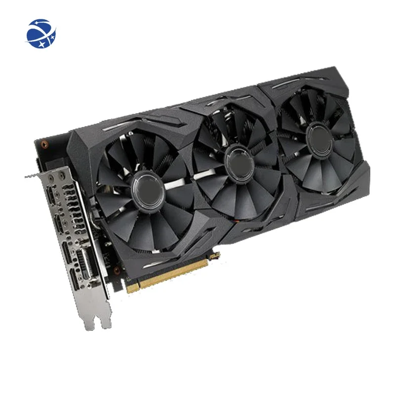 Newest Graphics Card Gaming OC Edition GDDR5 ROG Strix Radeon RX 580 O8G graphic cards 580 In Stock