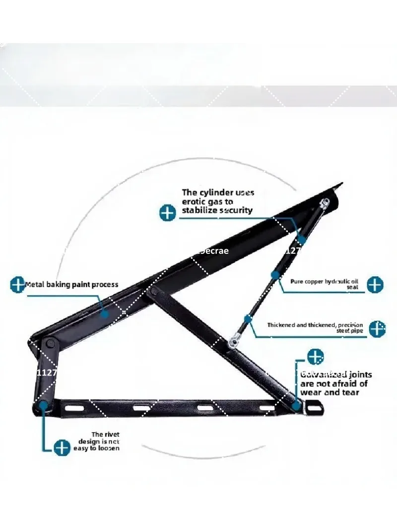 Hydraulic Lift Support Rod for Bed Box Double Bed Lifting Bracket Tatami Hardware Accessories