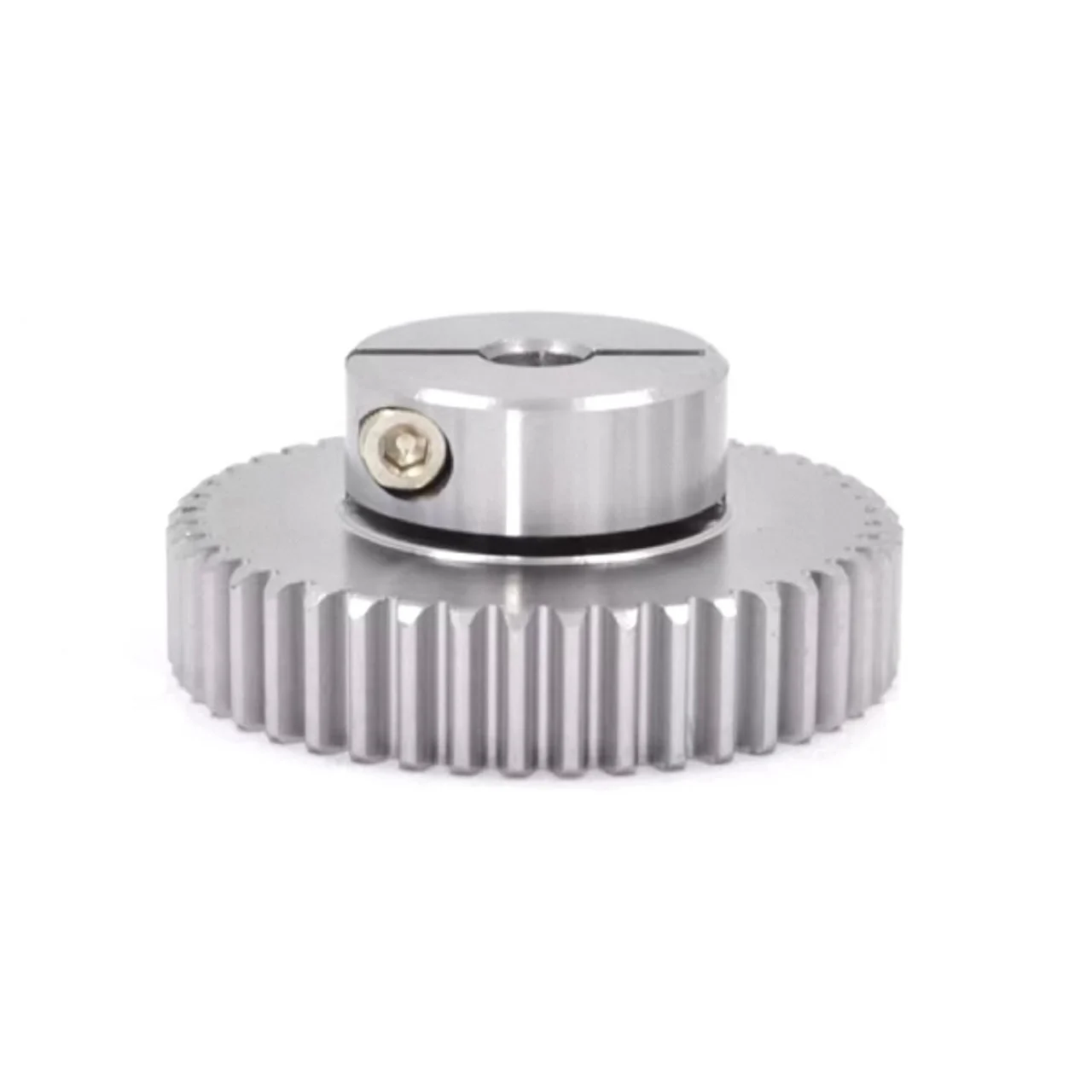 Metal Steel Spur Gear WHEEL 1M 45-60 Teeth Step Screw Clamping Gear DIY Motor Usage
