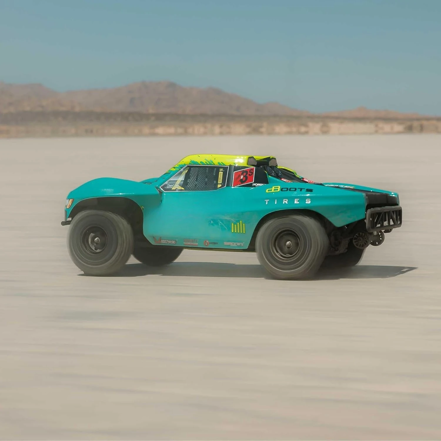 RC Truck 1/10 223S BLX Brushless Short Course Truck RTR (Battery and Charger Not Included) with DSC, Green, ARA3521T2