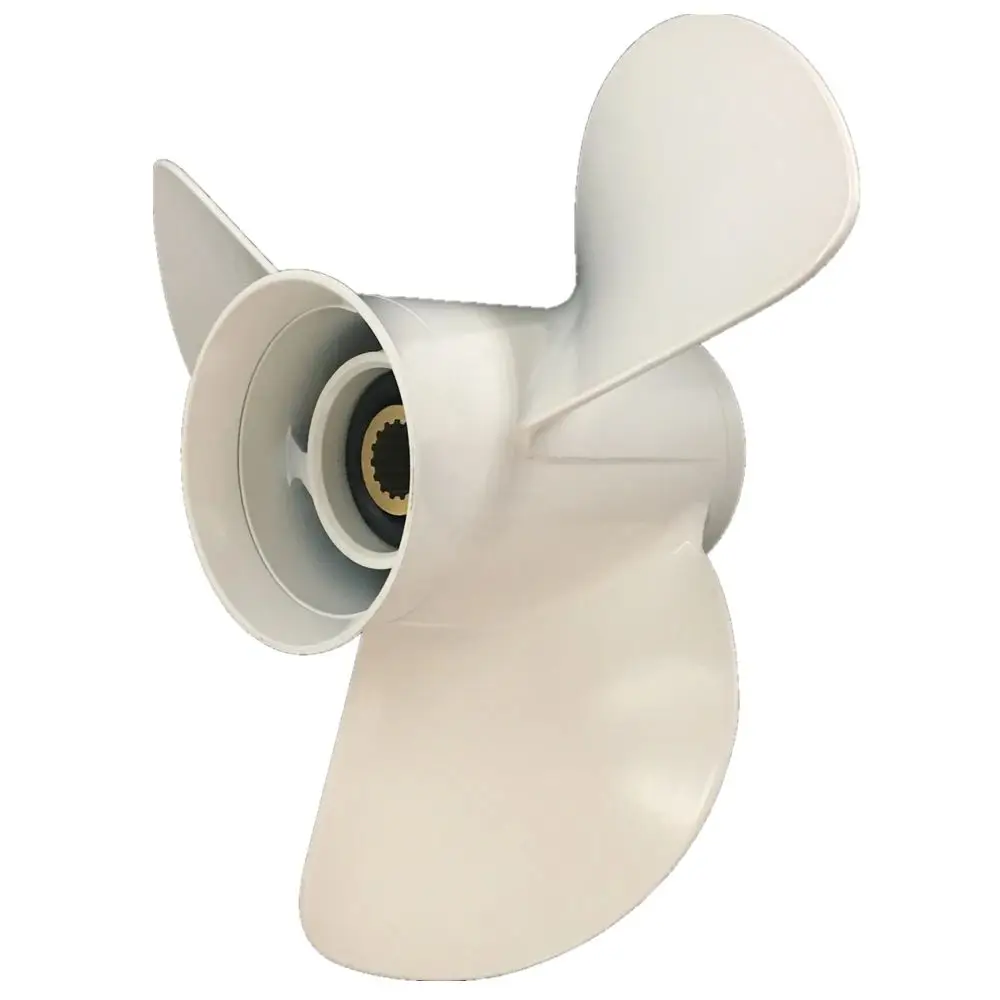 Captain Boat Aluminum Propeller 13 3/4X21 15 Splines For Yamaha Outboard Engines 50 60 75 80 85 90 100 115 130HP 6G5-45943-00-EL