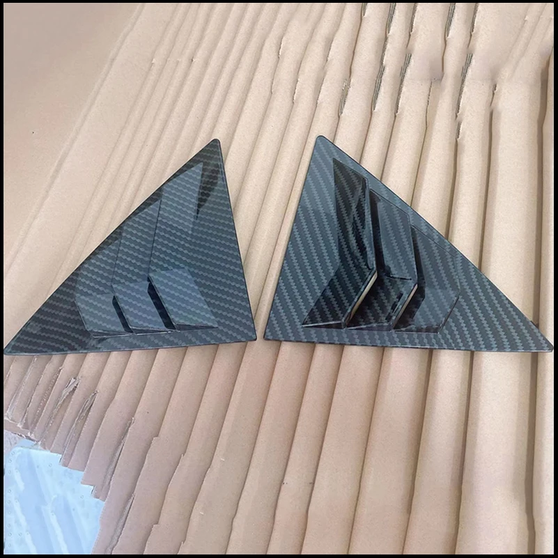 For Mazda 6 Sedan 2003-2008 Rear Triangular Window Blind shades Louver Sill Vent Cover Sticker Trim Car Styling Auto Parts - view 2