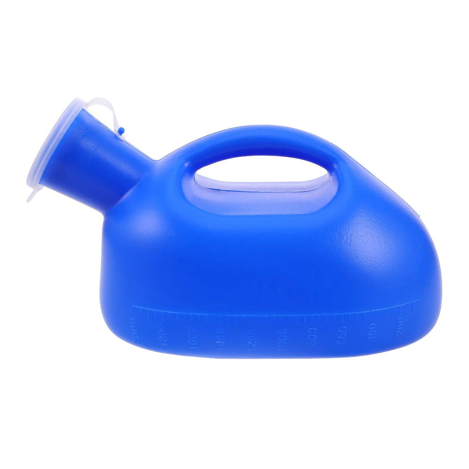 

Portable Male Urinal Thickened Leakproof Lid Large Capacity Travel Elderly Reusable Urine Bottle Bed Urinal for Men Spill Proof