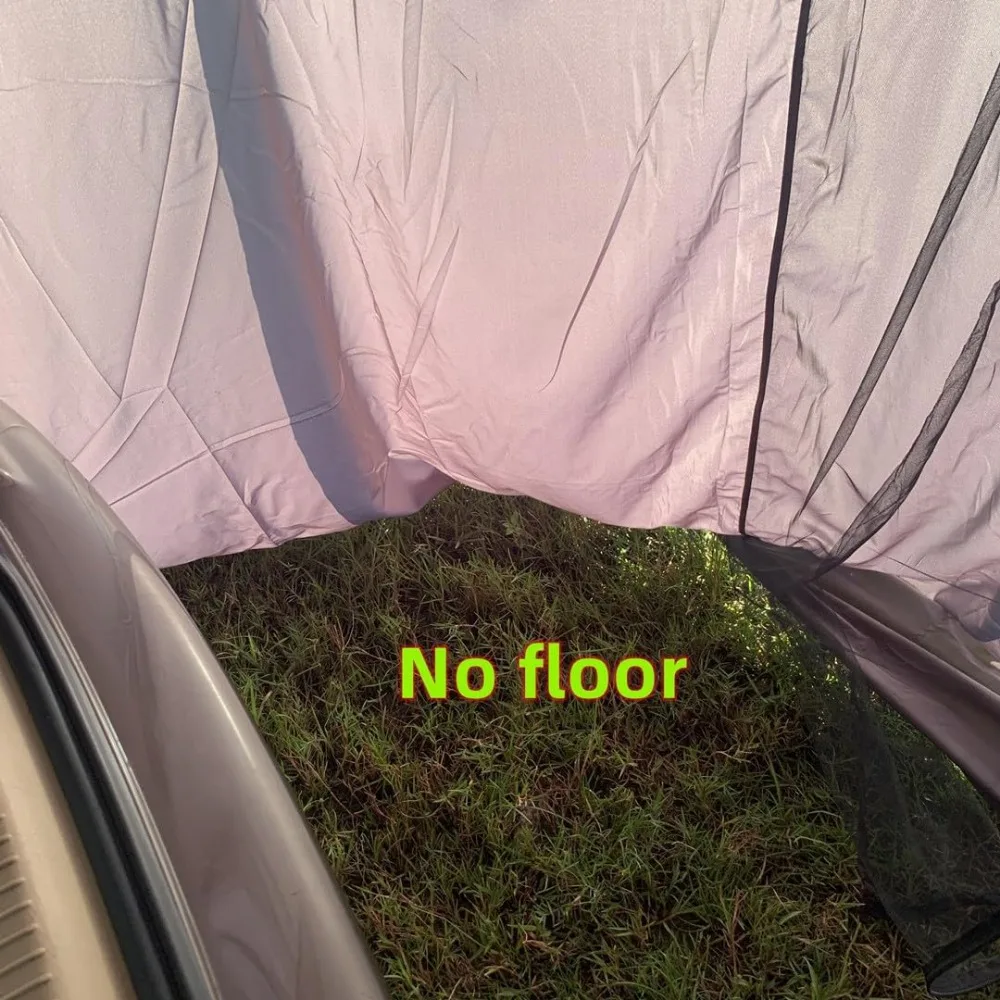 خيمة سيارات الدفع الرباعي المحمولة للتخييم في فان، مأوى خفيف الوزن مقاوم للماء، مثالية للمسافرين البدويين، سهلة التغيير والاستحمام #5