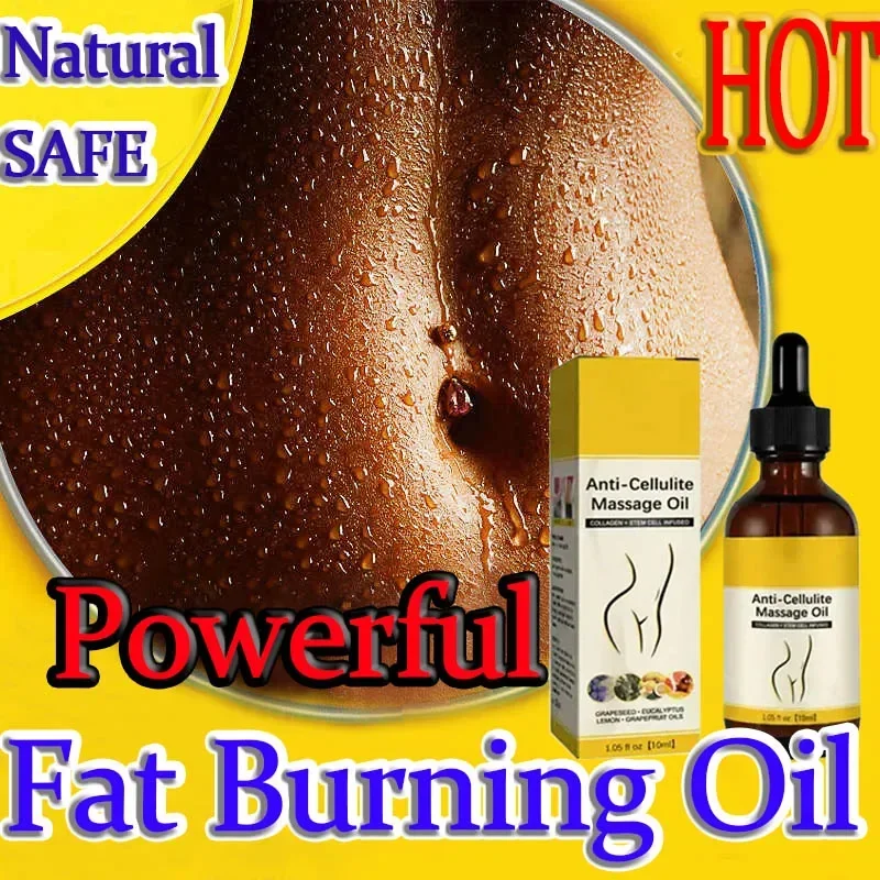 Natural Plant Extracted Weight Lose Slimming Essential Oils Slimming Oil Fat Burning Belly Loss Fat Lose Weight Slim Down