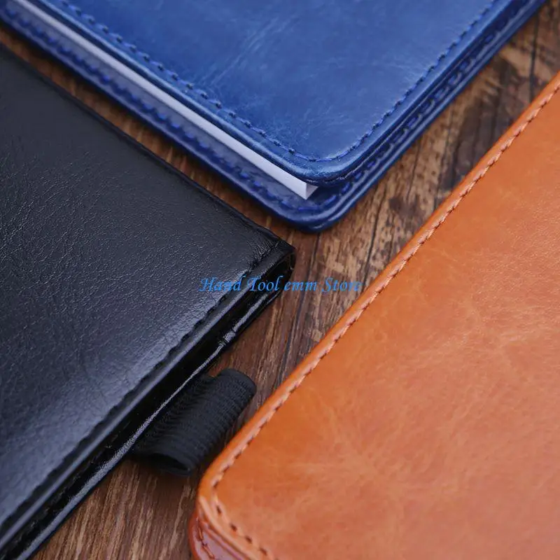 Picture 4: H37F Multifunction Notebook Small Notepad Note Book Leather Cover B