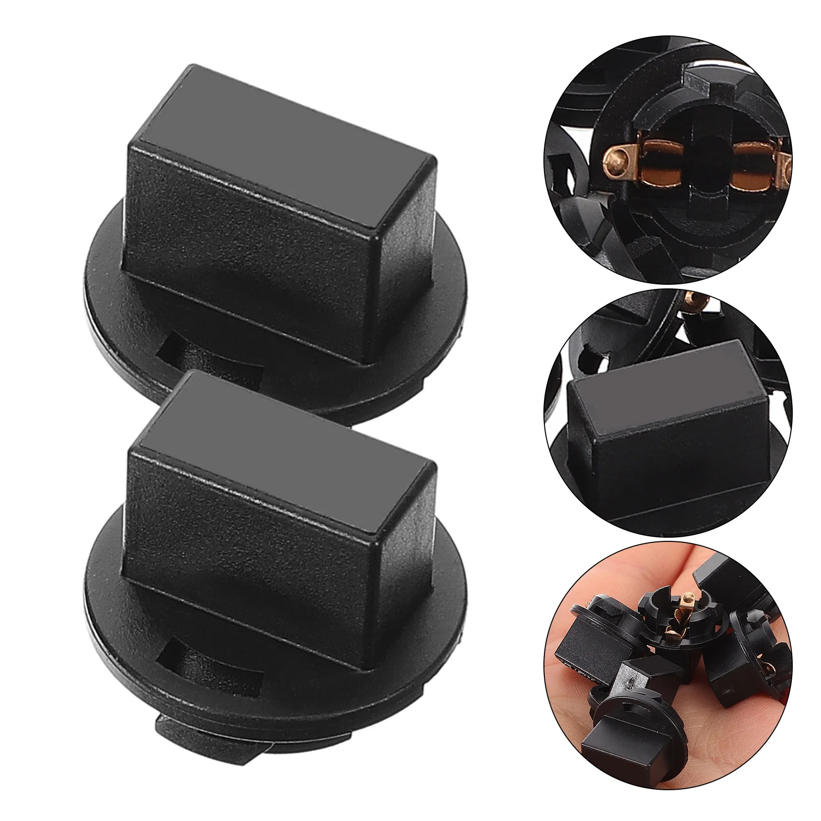 

10pcs Instrument Bulb Base LED T10 168 Wedge Twists Lock Socket Car Motorcycle Truck Speedometer Gauge Cluster Indicator Lamps