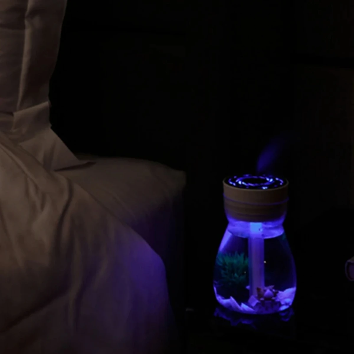 20CC لطيف متمنيا زجاجة الذكية الهواء المرطب USB ضباب صانع الجمال تجديد الناشر عملية فائقة الهدوء مبيد الهواء