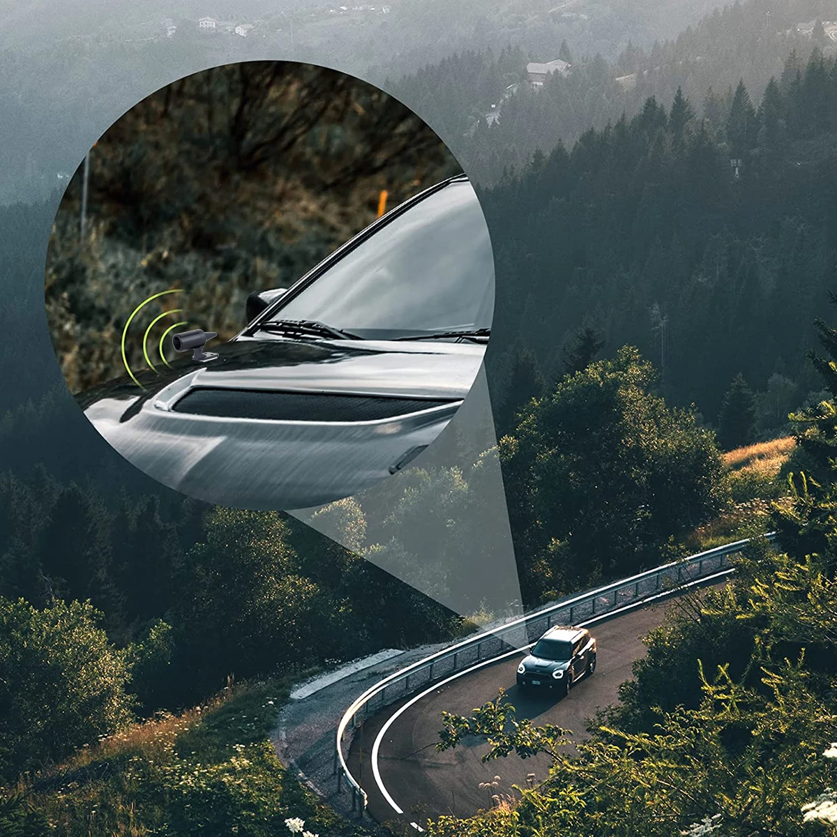 12/4Pc Hertenwerper Anti-Botsing Sirene Dieren In Het Wild Afstoten Apparaat Ultrasoon Mini-Fluitje Voor Voertuig Veldaandrijving Waarschuwt Dier