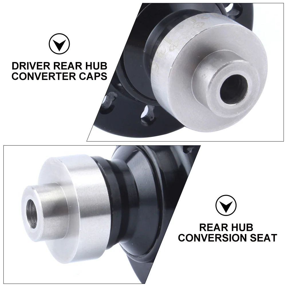 

2Pcs 130 to 135 Driver Rear Hub Conversion Caps Seat Simple Design Sturdy Construction Rustproof Surface for