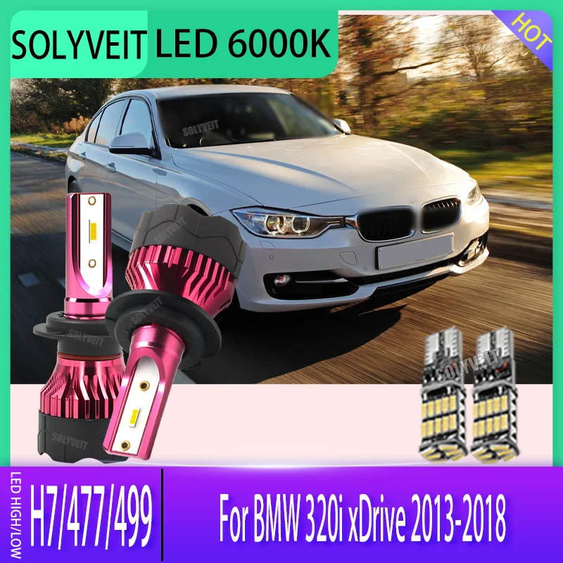 

Our durable H7 LED kit shines bright for 60，000 hours and waterproof For BMW 320i xDrive 2013-2018 2013 2014 2015 2016 2017 2018