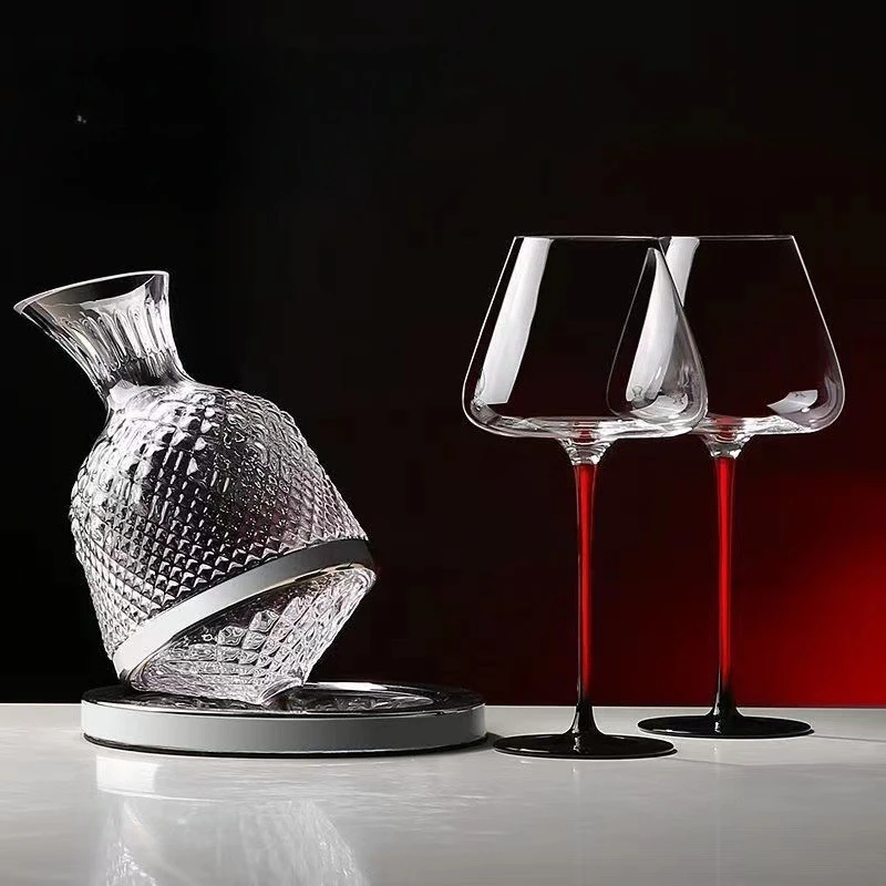 Calice Bicchiere da vino Collezione di cristalli fatti a mano Calice di alto valore per la casa Bicchieri da vino di alta qualità Regalo di compleanno per feste di nozze