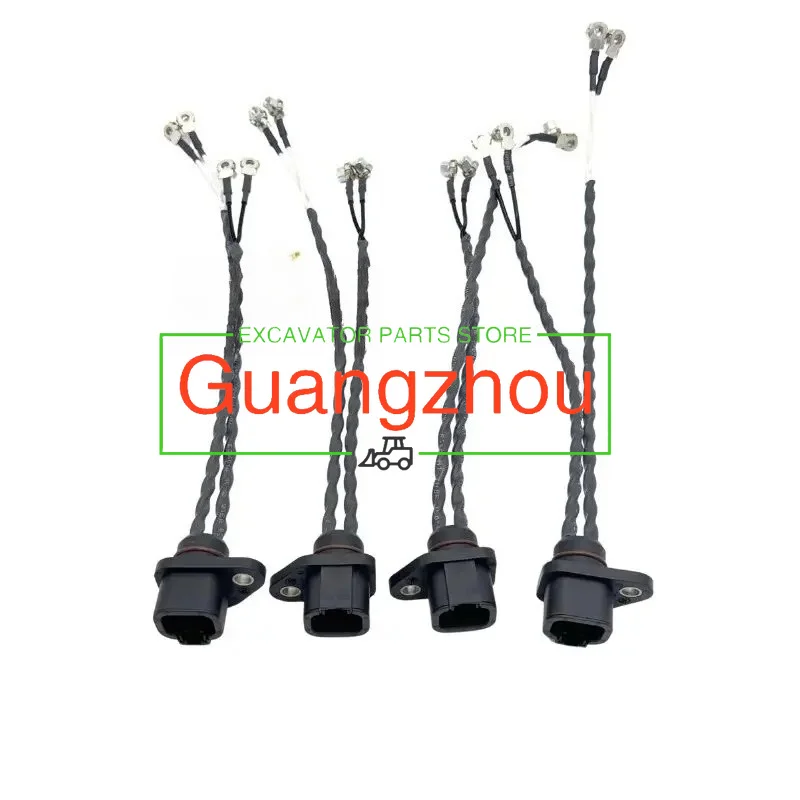 PC200-8 Injector Wiring Harness Plug 6754-81-9450 PC220-8 for Komatsu 6D107 Wire Cable Excavator Parts