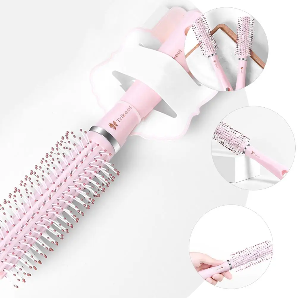 Curl Cylindrical Roller Comb Hairbrush Round for Blow Drying Styling Rollers Small Men and Women