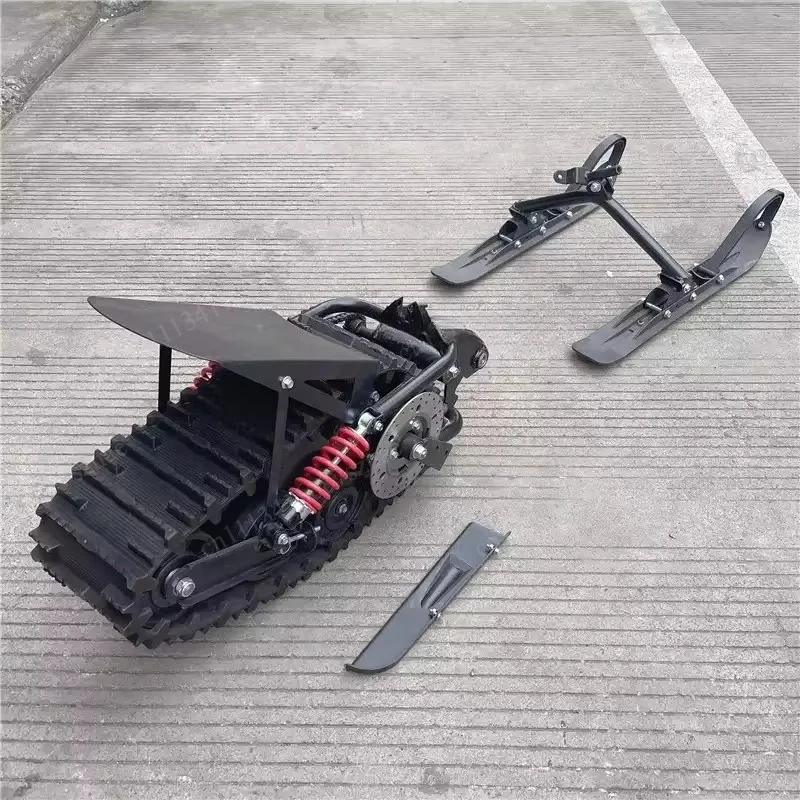 Rubber Track Wheel Sled Board Drive Wheel For 150CC DIY Modified Off Road Motorcycle Winter Snow Riding Replacement Accessories