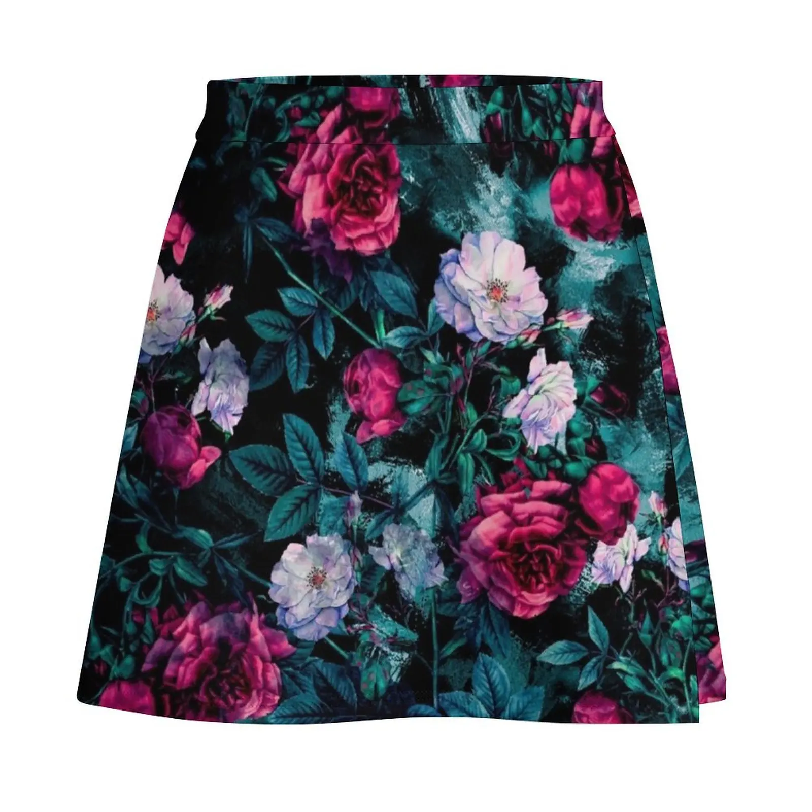 RPE FLORAL ABSTRACT III Mini Skirt summer clothes new in external clothes Women's summer skirt Mini Skirt