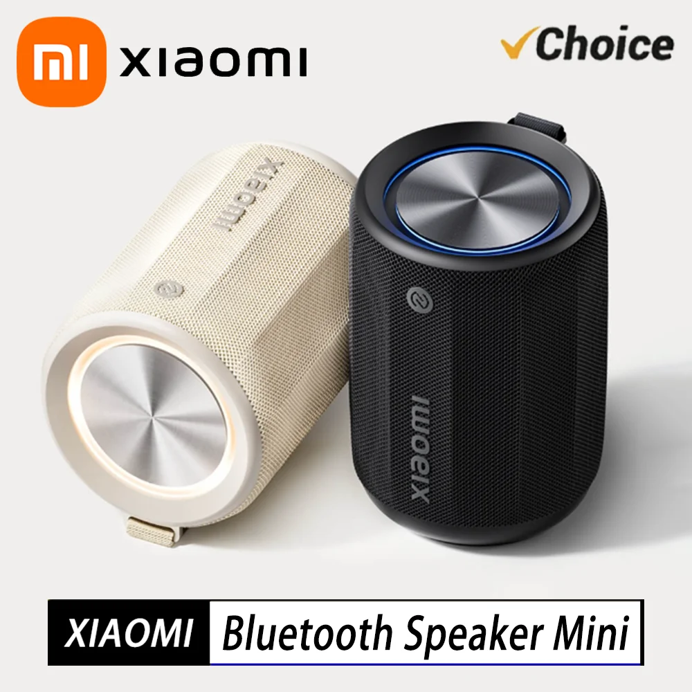 Xiaomi Bluetooth Speaker Mini ASM01A Bluetooth 5.3 RGB  Light IP67 360°Omnidirectional Stereo Outdoor Portable Sound Mi-Home APP