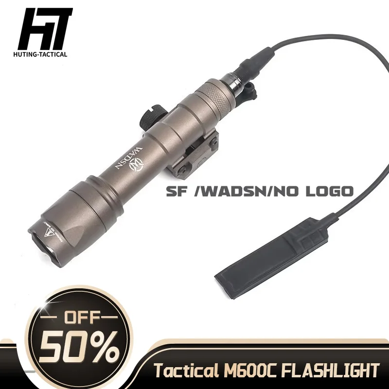 

WADSN Airsoft Surefir M600C M600U M300 Tactical Scout Light AR15 Rifle Weapon Flashlight LED Hunting Spotlight SF M300A Gun lamp