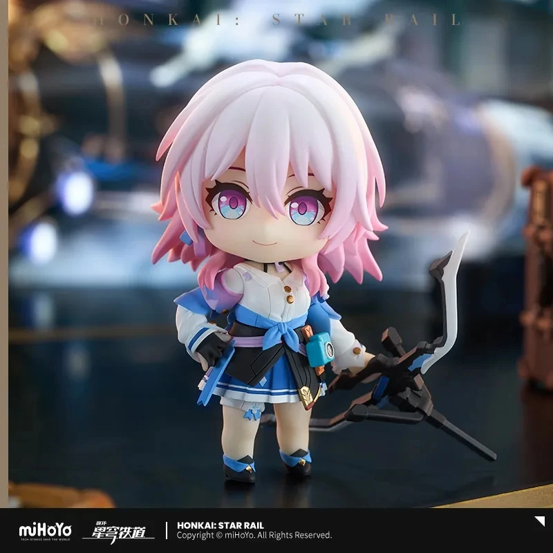 Honkai: Produits dérivés Star Rail, Cosplay 7 mars, ABS et PVC Clay Figure Game Rick, Pré-vente authentique