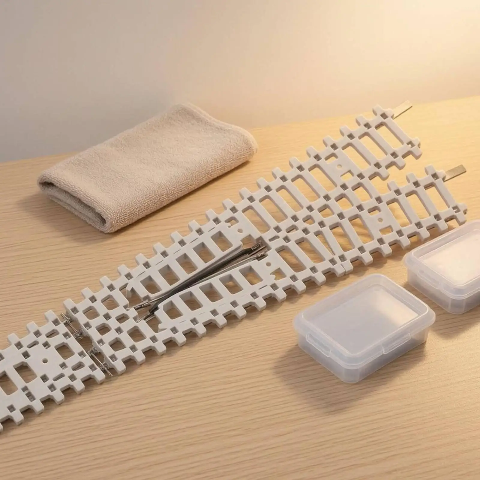Model Train Track Switch N 1 160 Gauge Compact Turnout for Neat Track Arrangement and Scenery Design