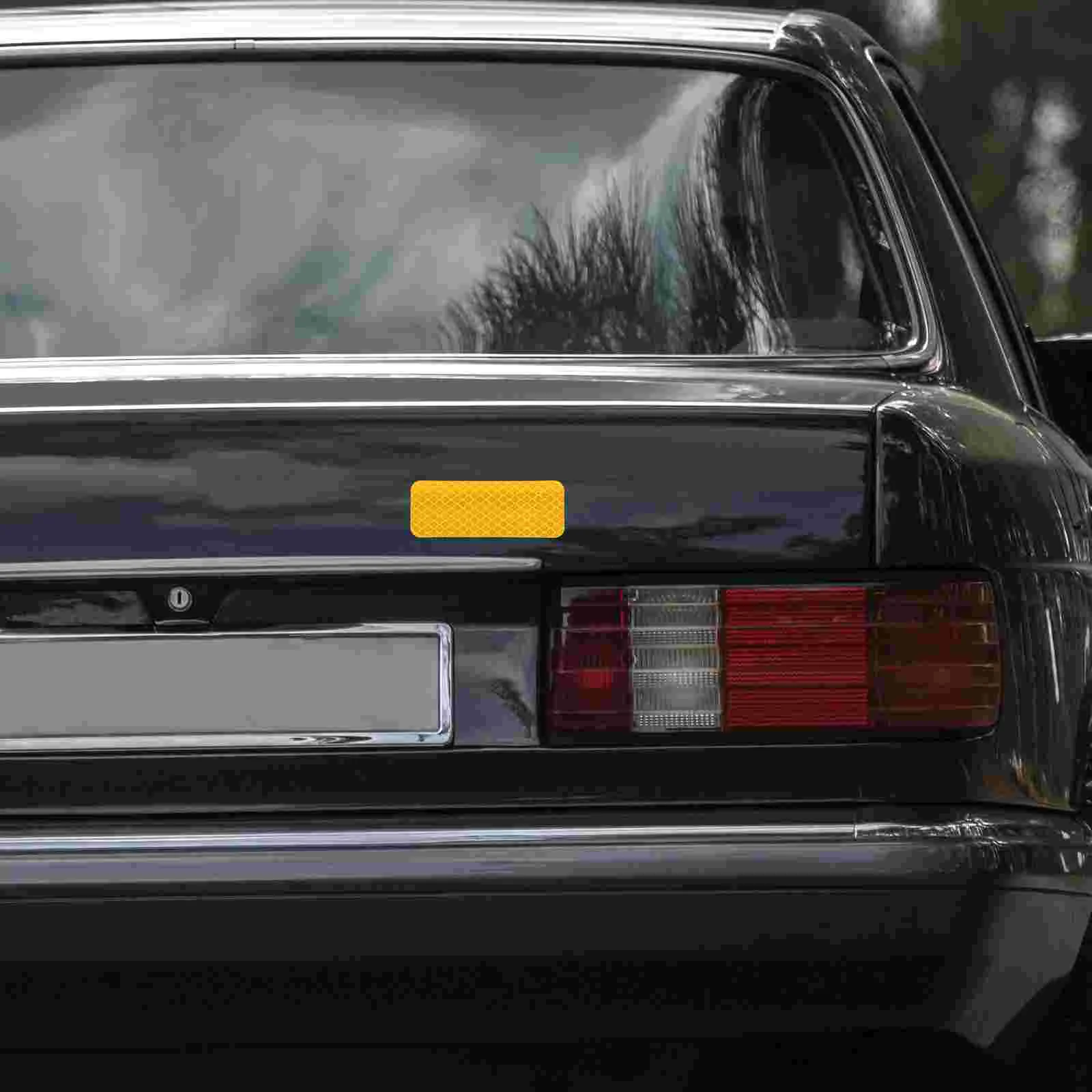 40Pcs Reflective Tape Warning Safety Reflective Sticker Waterproof Adhesive Reflective Decal