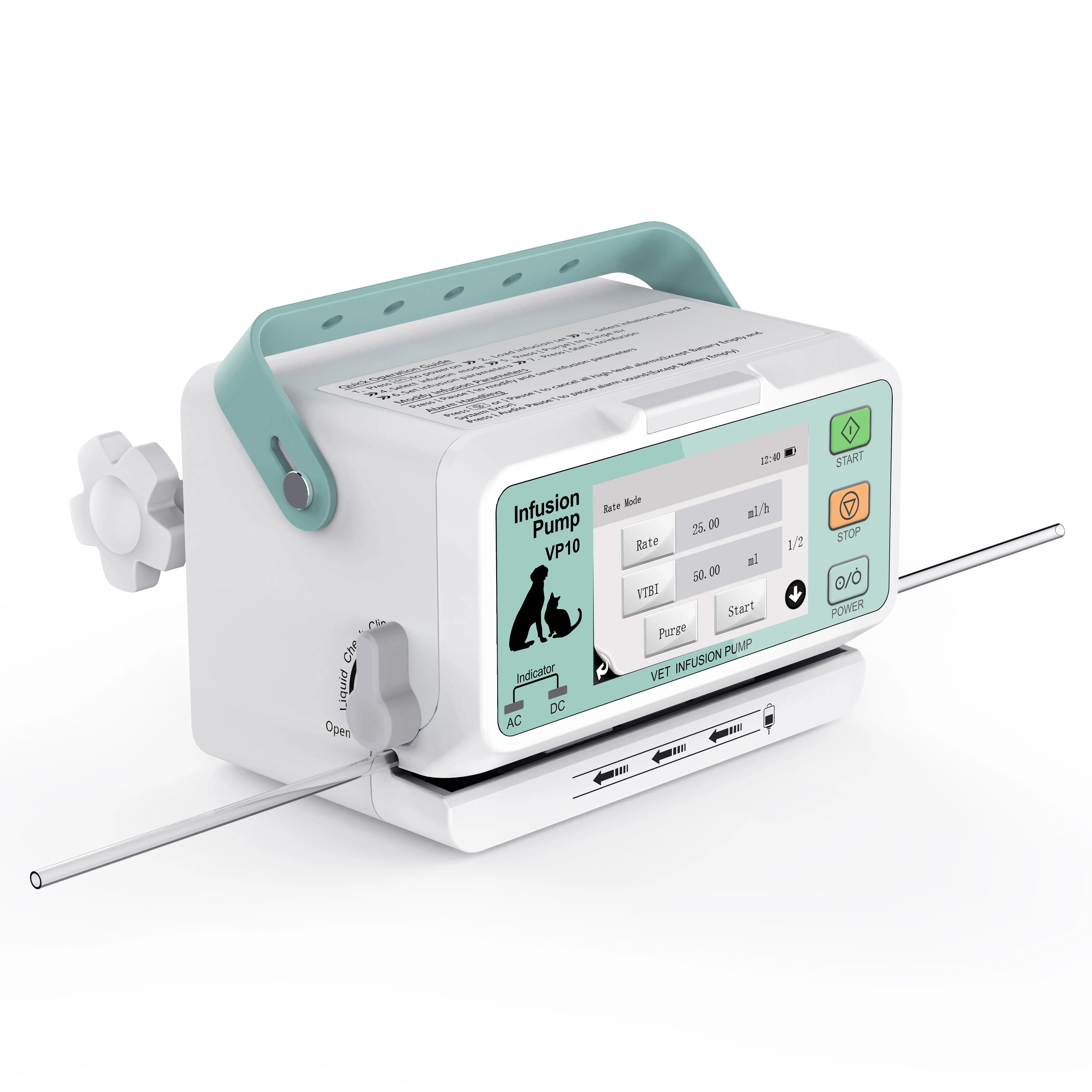 

Portable Vet Vp10-Vet Veterinary Syringe Infusion Pump Pole Holder Infusion Pump for Veterinary Use