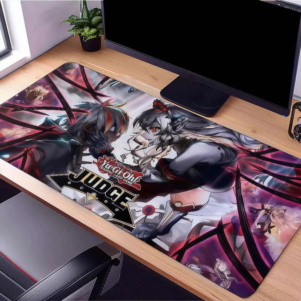 Fallen of Albaz Blazing Y-Yu-Gi-Oh Mouse Pad Large Desk Mat Keyboard Ergonomic Office Rubber PC Non-slip Anti-fray Home Custom