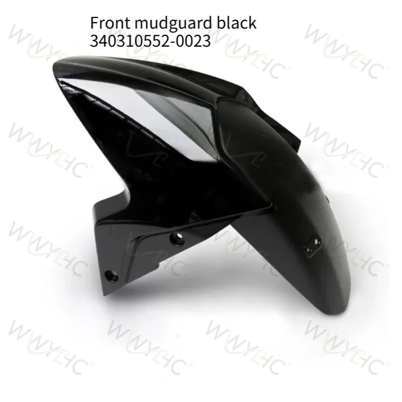 Motorcycle Front Fender Splash Guard with Side Reflector For LX500 500R