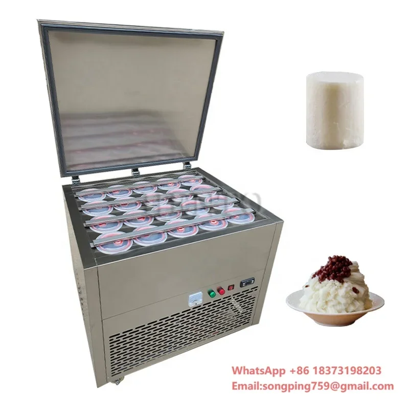 Factory Ice Brick Maker Snow Block Ice/Shaved Ice Block Freezer Machine Price