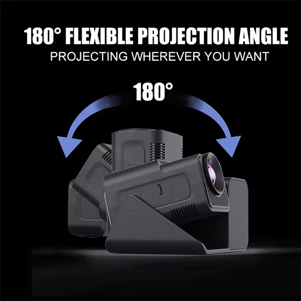 جهاز عرض كاريوكي HT36 4K KTV سينما 300ANSI 1080P 720P 2.4G/5G Wifi6 BT5.0 أندرويد 11 أجهزة عرض مسرح الحفلات الخارجية المنزلية الجديدة #3