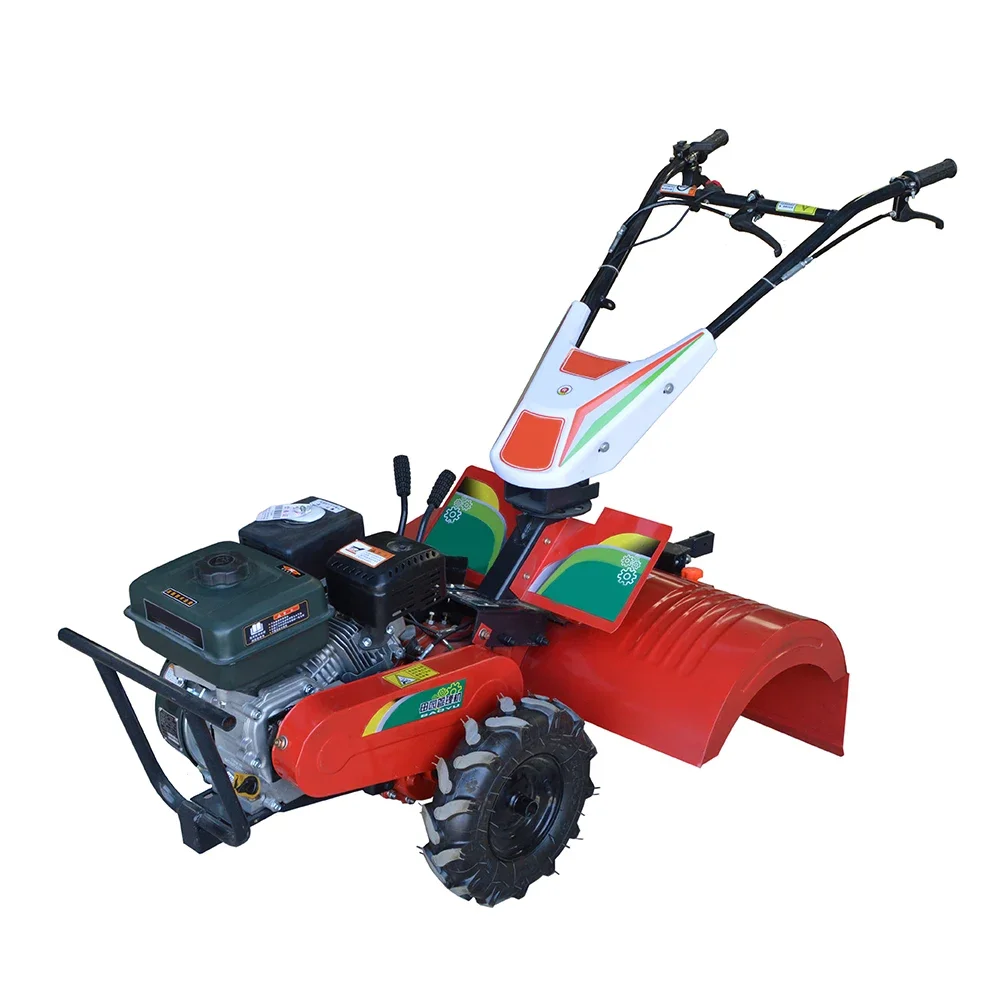 Garden tools small agriculture machinery deep tillage cultivator mini powertiller 3WGC6.6-80 diesel engine 186/10hp