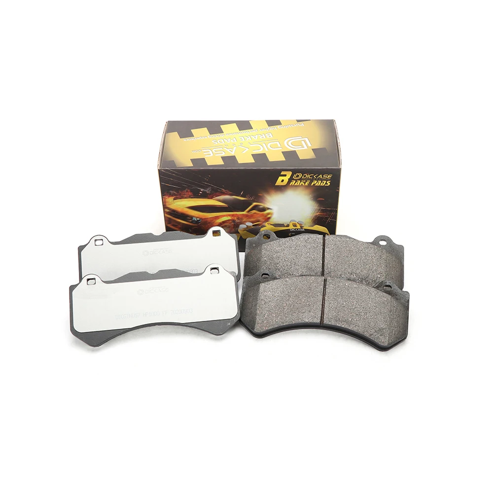 Dicase racing Ceramic high performance brake pads for c63-6 piston brake caliper