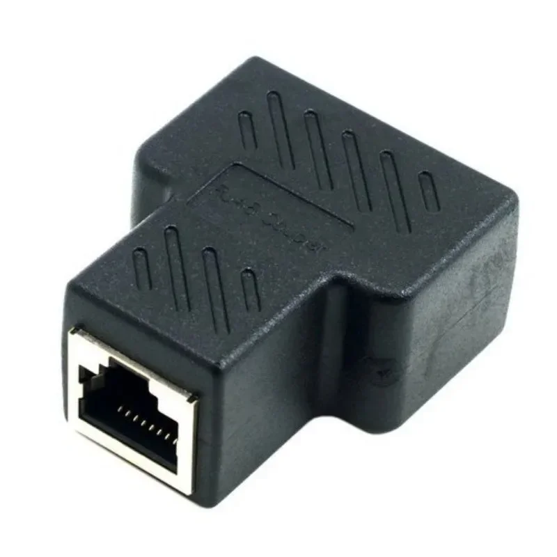 Connettore RJ45 Extender di rete adattatore Ethernet femmina a femmina accoppiatore Splitter interfaccia Gigabit per connessione Internet