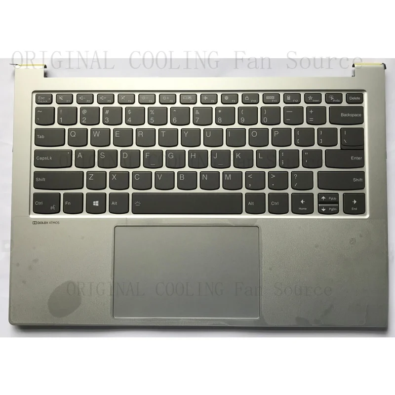 R+  New Palmrest Upper Case US Backlit KB TP For Yoga Slim 7 Pro-14IHU5 82NC Laptop