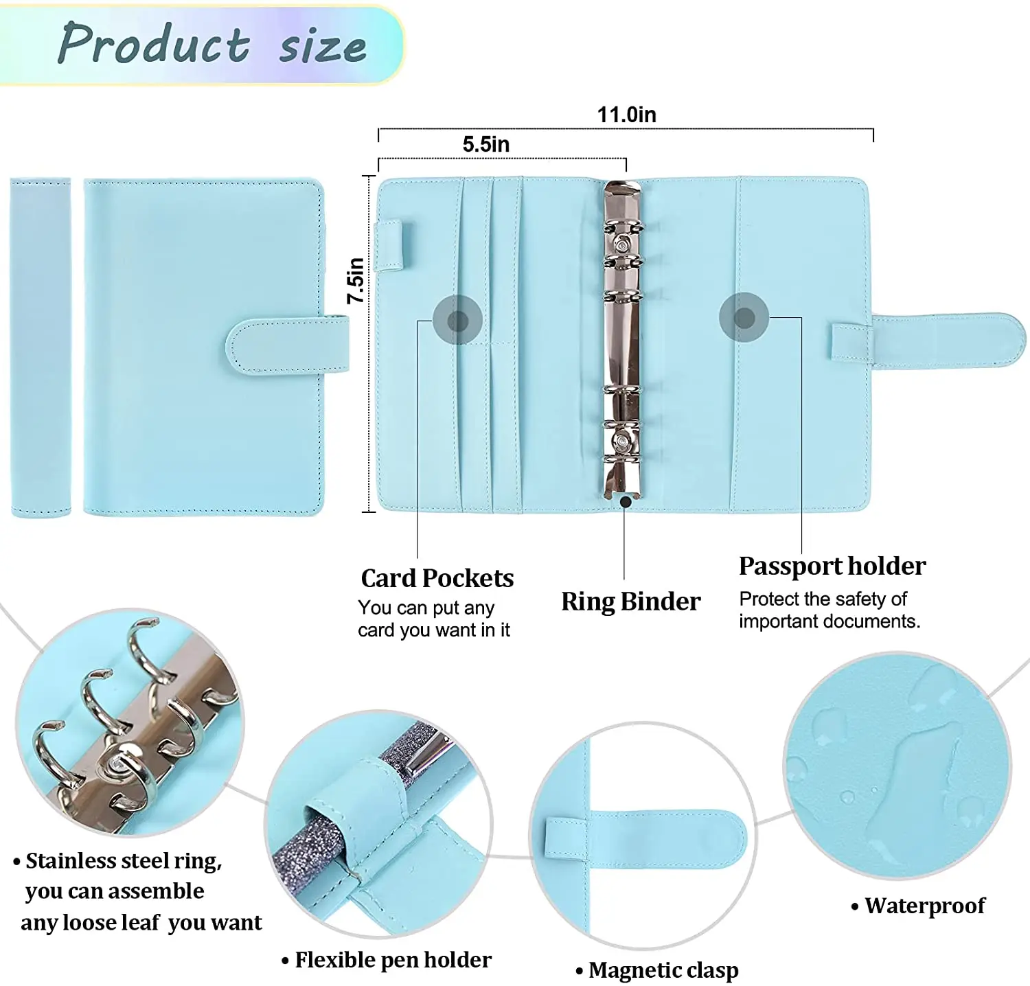 31 Pcs Binder Budget Organizer Envelope System Sets,Cash Envelopes,Expense Budget Sheets,Binder Pockets,Labels for Money Planner