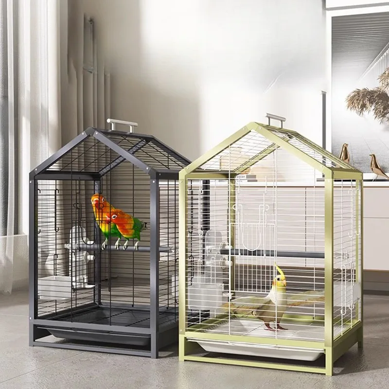 Nest Bird Cage Pigeons House Lovebird Budgie Outdoor Small Bird Cages Chicken Hanging Parrot Aves Accesorios Habitat Decorations