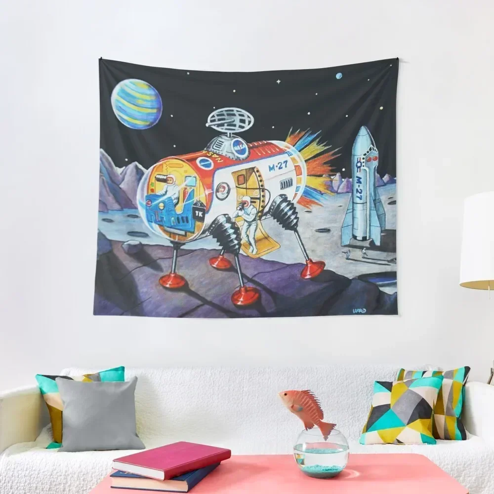 

MOON EXPLORER Tapestry Things To Decorate The Room Bedrooms Decorations Room Decoration Aesthetic Tapestry