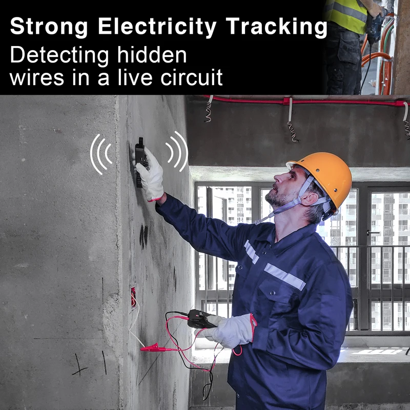 NF-825TMR Multifunctional Electric Wire Tracker Socket test NCV Detection Electric Wire Detector，Excluding shipping costs