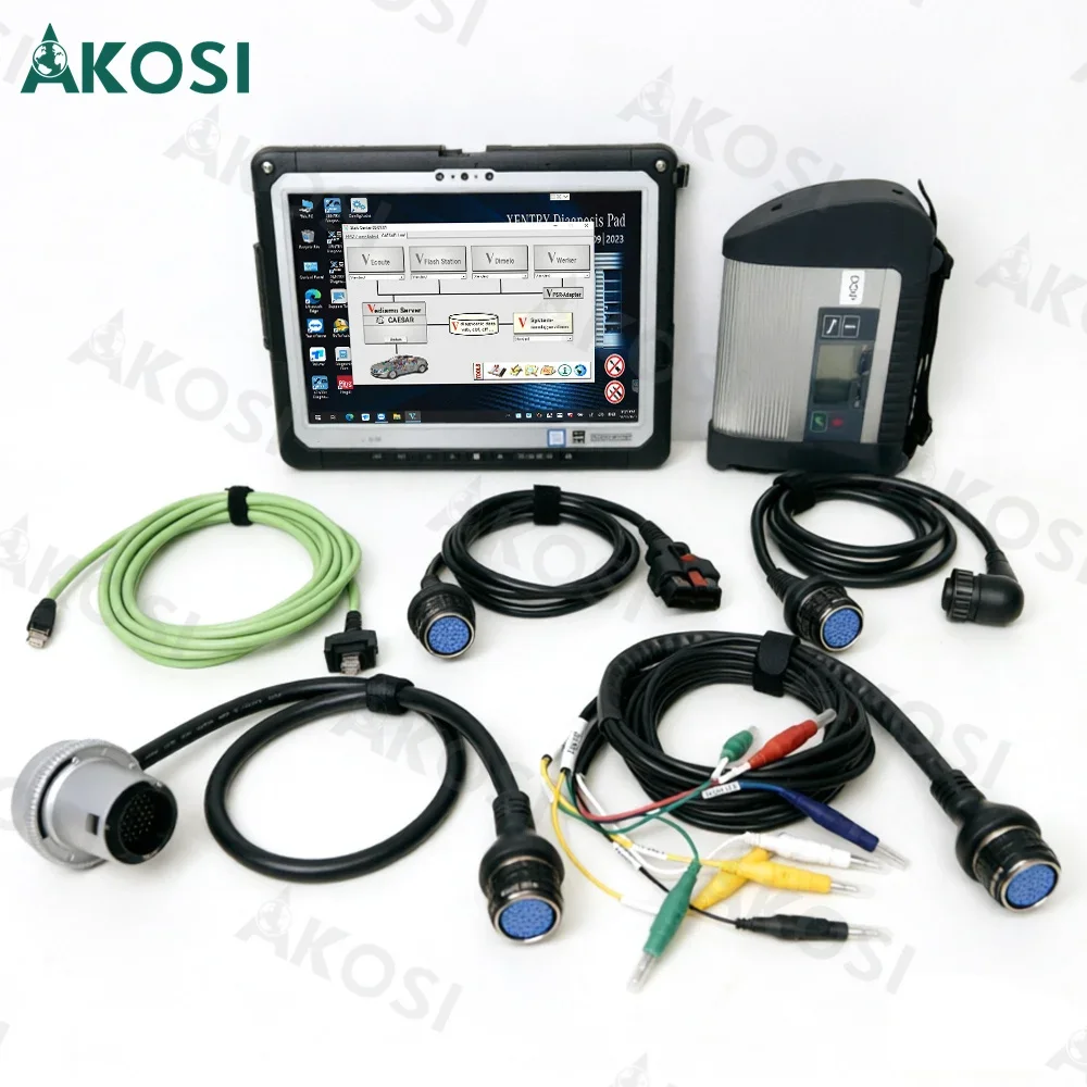 CF33 tablet+Full Chip MB STAR C4 SD Connect Compact C4 Car truck software 2023.09 Mb star Multiplexer Diagnostic Tool with WIFI