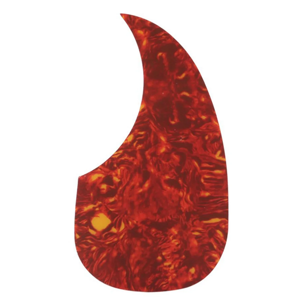 Acoustic Guitar Pickguard Pattern Decorated Self-Adhesive Pick Guard Sticker for Acoustic Guitar Accessories -B