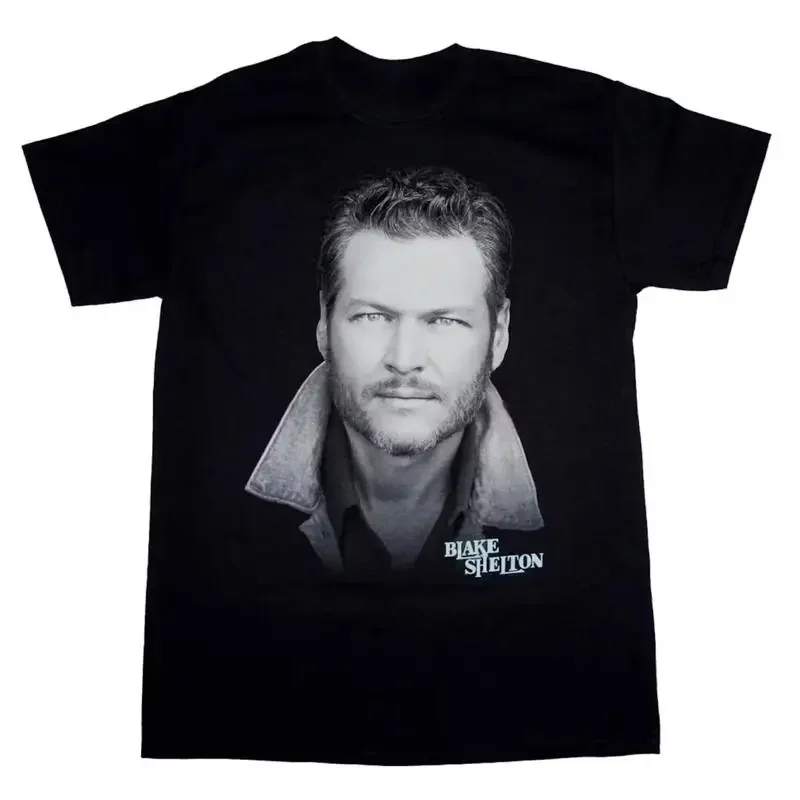 Country Music Vtg Style Blake Shelton Tour T Shirt Black S 5Xl