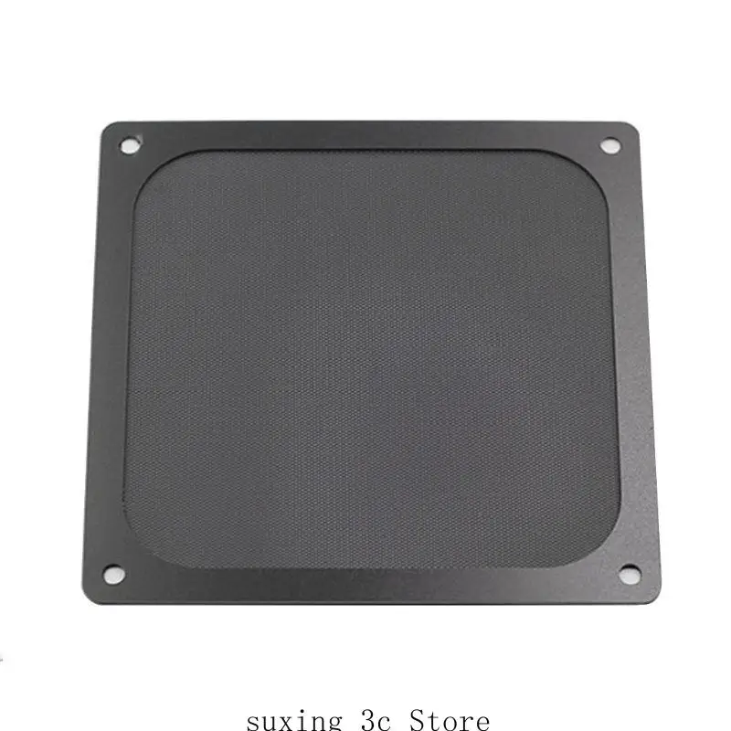 

E8BE Black PVC PC Fan Dust Filter Dustproof for Case Computer Mesh Dust Net Covers